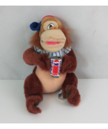 Vintage 1996 Nanco Pepsi Co.Baseball 8” Plush Gorilla - $15.83
