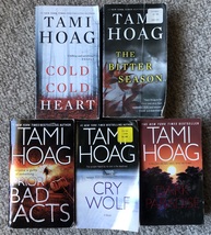 5 Tami Hoag paperback thrillers: Cold Cold Heart. Bitter Season, Dark Paradise.. - £5.49 GBP