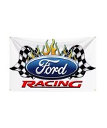Flag Ford Racing Car Decorative Flags 3x5ft Banner 100% polyester  - $34.19 CAD