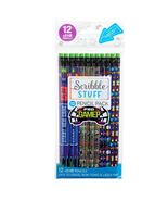 Scribble Stuff 12ct Poly Bag Pencils Gaming - $33.75 MXN Scribble Stuff 12ct Poly Bag Pencils Gaming - $33.75 MXN