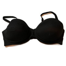 Auden Lightly Lined Full Coverage Underwire Versatile Black Strapless Br... - £11.23 GBP