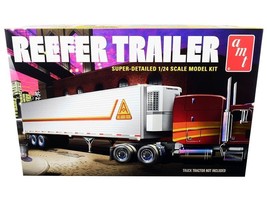 Skill 3 Model Kit Reefer Trailer 1/24 Scale Model by AMT - £104.75 GBP