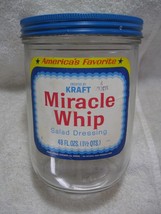 Vintage Collectible MIRACLE WHIP Salad Dressing Rare Jar-Farm House Decor.-Store - £39.46 GBP