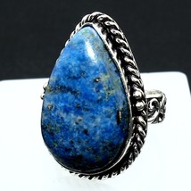 Natural Lapis Lazuli  Gemstone Handmade Ring Man &amp; Women Gift Jewelry Size 5 - $6.79