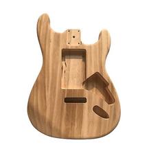 Polished Wood Type Electric Maple Guitar Barrel Body Unfinished Guitar B... - £31.13 GBP