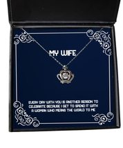 Sarcastic Wife, Every Day with You is Another Reason to Celebrate Because I get  - £39.36 GBP