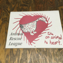 1995 animal rescue league of western Pa take an animal to heart calendar - €17,02 EUR