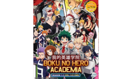 DVD Japan Anime My Hero Academia Series Season 1-3 (1-63 End) English Dub R0 - £41.62 GBP