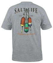 Mens Salt Life Craftsmen Buoys Graphic Short Sleeve T-Shirt - XL - NWT - £14.88 GBP