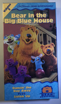 Bear In The Big Blue House-Dancin’ The Day Away/Listen Up #3 VHS 1998-NEW SEALED - £139.65 GBP