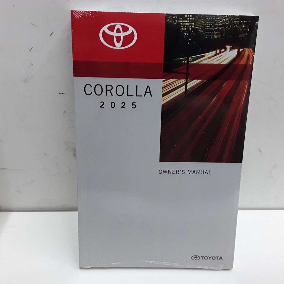 2025 Toyota Corolla Owners Manual - $124.73