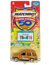 Matchbox Across America Nissan Xterra TN 016 Tennessee 50th Birthday Sou... - $18.97