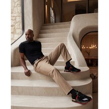 The Inferno Black & Red Leather Men Sneaker image 15