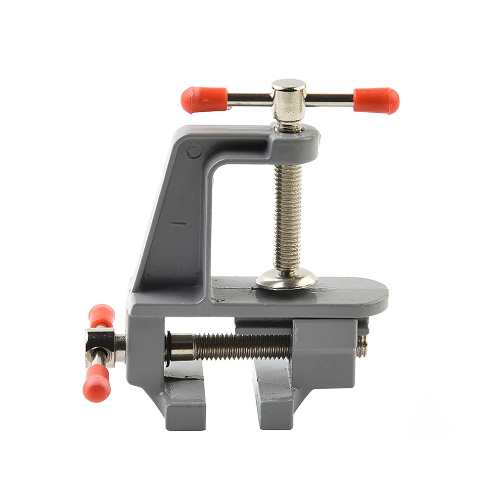 New Small DIY Jaw Bench Clamp Drill Press Vice Micro Clip Aluminum Alloy For - £9.64 GBP
