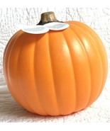 Blow Mold 8&quot; Pumpkin Diorama Hollow Halloween Craft Decorate DIY Orange NEW - $11.87