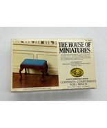 House of Miniatures Dollhouse Kit 40031 Chippendale Bench/Circa 1760 - £9.52 GBP