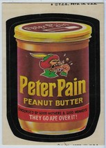 Peter Pain 1974 Wacky Packages 6th series Spoof of Peter Pain Peanut Butter - $14.99