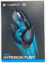 Logitech - 910-004069 - G402 Hyperion Fury FPS Gaming Mouse - Black - $69.95