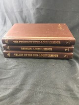 The LOUIS L&#39;AMOUR Collection Hardcover Books Lot Of 3 Radigan And Others Kg RR13 - £19.54 GBP