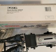Ertl Texaco Horse & Tanker Metal Diecast Coin Bank with Key in Original Box image 9