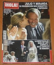 Royal Wedding UK Lady Gabriella Of Windsor Hola Magazine Cover &amp; 21 Page Artikel - £6.50 GBP