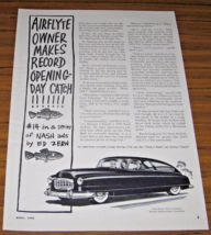 1950 Print Ad Nash Airflyte Cars #14 in Series by Ed Zern - £11.94 GBP