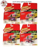 Johnny Lightning Hot Rods lot of 4 Die-Cast Cars - new - Hot Wheels - £31.49 GBP