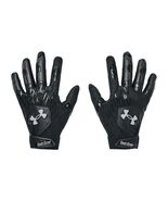 Under Armour UA Clean Up Baseball Batting Gloves Mens Medium Black Pair - $21.99