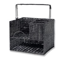 13&quot; X 14&quot; Rattan Tabletop Serveware And Condiment Organizer And Caddy By... - £71.92 GBP