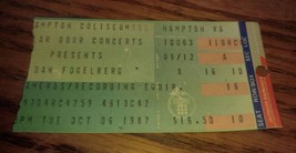 Vintage 1987 Dan Fogelberg Concert Ticket Stub Hampton Coliseum Virginia - £15.97 GBP