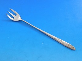 Lap Over Acid Etched by Tiffany and Co Sterling Cocktail/Oyster Fork Sea... - $286.11