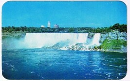 New York Postcard Niagara Falls Bridal Veil - $2.96