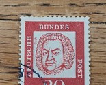 Germany Stamp Bach 20pfg Used 829 - $0.94