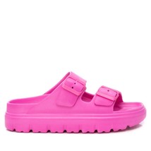 Xti women&#39;s buckle strap sandals in FUXIA - £38.05 GBP