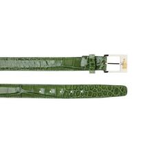 Men's Belvedere Genuine Alligator Belt Dressy Style 2008 Pistachio image 2