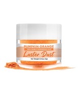 Bakell® 4g Pumpkin Orange Edible Luster Dust Pearlized Glitter - £7.89 GBP