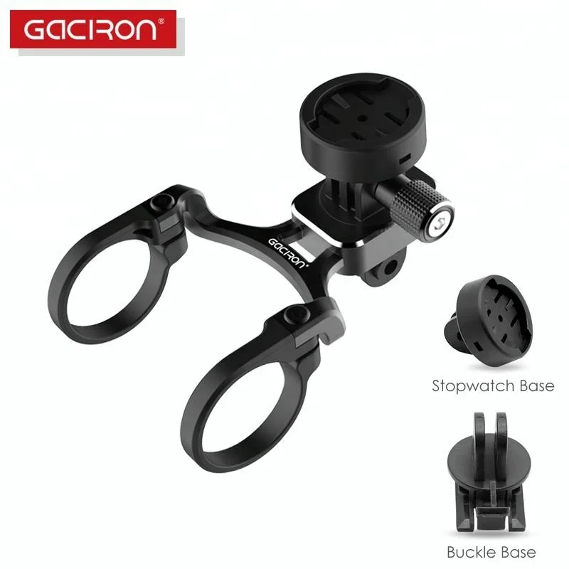 Gaciron H09 Bike Computer Mount Aluminum Bicycle Camera Bracket Adjustable - £23.15 GBP