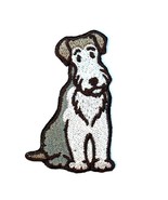 Wirehaired Fox Terrier Dog Patch Iron on No Name - $6.50