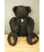 Vintage Black Teddy Bear Plush Toy A Friend For You From Sue Bay City Or... - £29.70 GBP