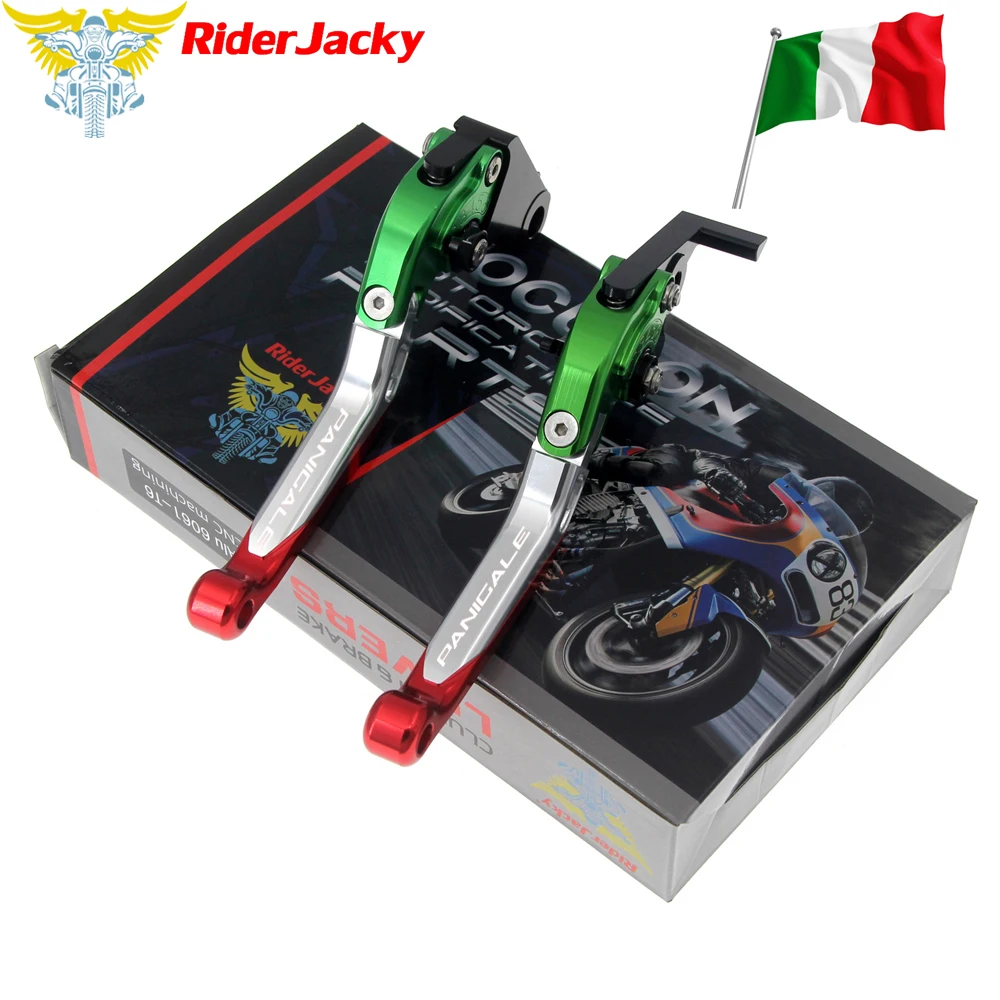 Italy Flag color  Ducati Panigale V4/S/R 2018 2019 2020 Motorcycle CNC Folding E - £176.11 GBP