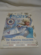 NEW Disney Frozen The Essential Collection 2Books Stickers &quot;Let It Go&quot; Lyrics  - £6.61 GBP
