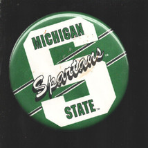 Michigan State Spartans Football Champions-1988-Big 10 Champion-3 1/4 &quot; Diame... - £21.71 GBP