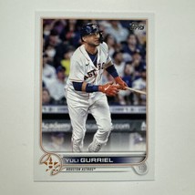 2022 Topps Baseball Yuli Gurriel Card #538 Houston Astros - £1.51 GBP