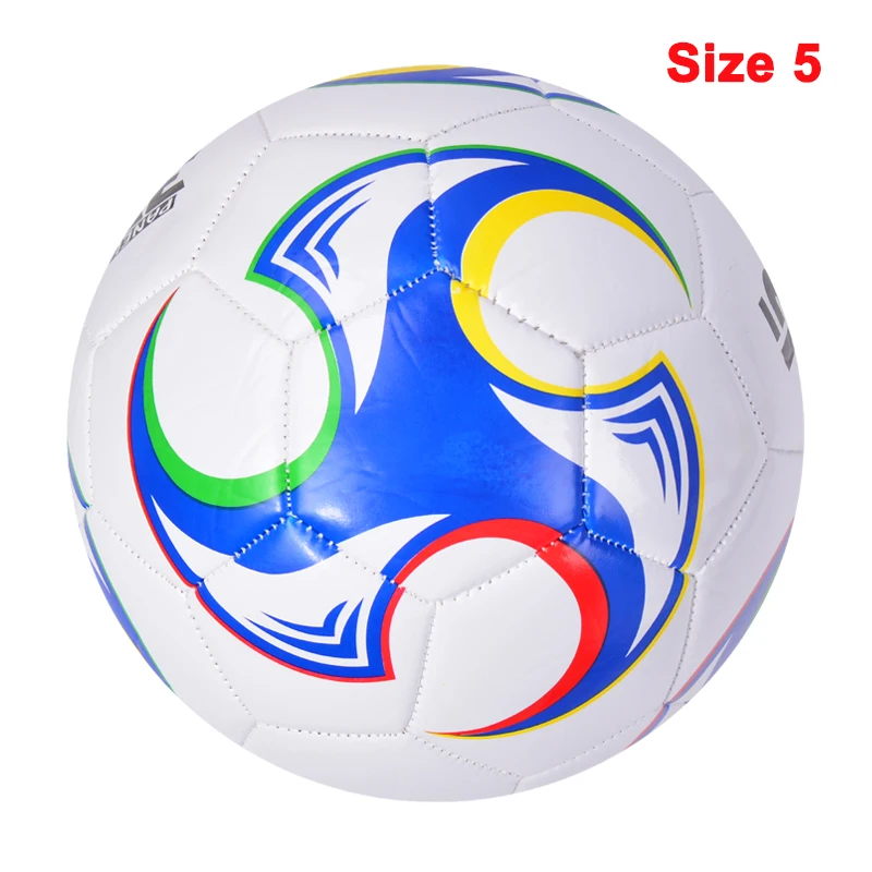 New Soccer Balls Size 5 PVC Material hine-stitched Outdoor  Goal League Match Fo - £82.83 GBP