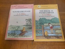 The House at Pooh Corner &amp; Winnie The Pooh by A.A. Milne  (Vintage - 1974)  - $8.56