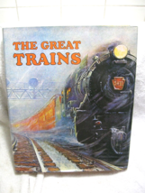 THE GREAT TRAINS by Bonanza Books Distributed by Crown Publishers-Locomotives - £31.89 GBP
