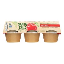 Santa Cruz Organic Apple Sauce - Case Of 12 - 4 Oz. - £84.47 GBP