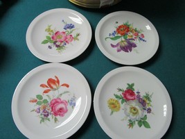 Bareuther Germany 4 Salad Plates 8&quot; ^^ - $124.73