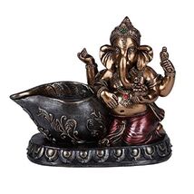 Ganesha Candleholder Decoration Candle Holder New - $23.74