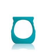 Joovy Boob Silicone Sleeve Blue Fits 5 Ounce Glass Baby Bottle - $220.14 MXN